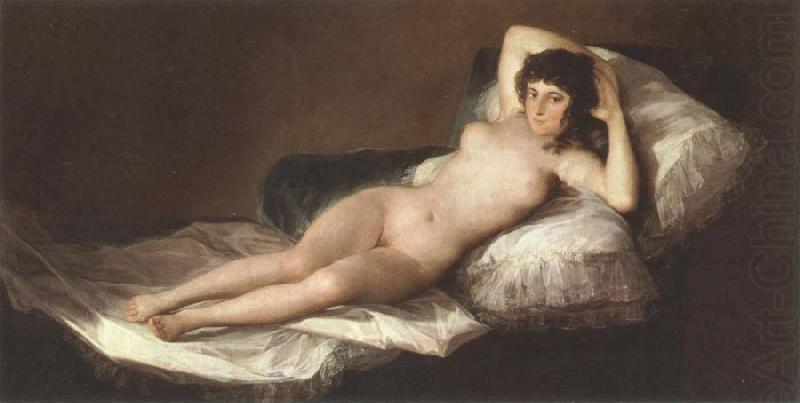 naked maja, Francisco Goya